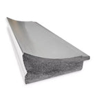 Specchio da parete rettangolare con cornice in nichel lucido, 32" x 26", singolo