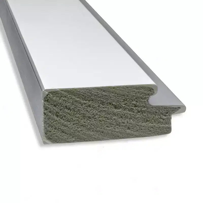 Specchio da parete rettangolare bianco argento, singolo, 23,5" x 29,5"