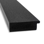 Specchio da parete rettangolare con cornice marrone espresso, singolo