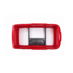 Lettino singolo in stile camion rosso per 1 bambino