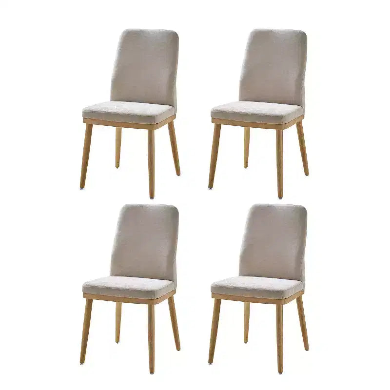 Emilia Mid-century Modern Upholstered Dining Chair Set of 4| ART OF LIVING DESIGNS