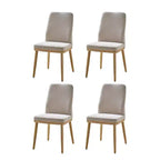 Emilia Mid-century Modern Upholstered Dining Chair Set of 4| ART OF LIVING DESIGNS