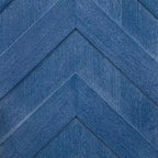 Isola da cucina in stile rustico blu navy con anta a ribalta, carrello a 3 ante su ruote