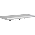 Folding Concession Shelf 36 x 12 - 304 Stainless Steel, Wall Mount, Drop Down, for Food Truck, BBQ, Restaurant