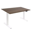 Mount-It! Electric Sit-Stand Desk with Tabletop - White / Adrift