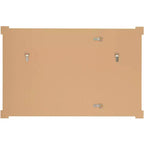 Specchio da parete rettangolare oro, verticale/orizzontale, singolo – Vetro smussato, cornice in MDF